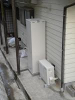 エコキュート設置（ガス併用）