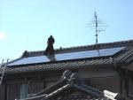 岐阜県　サンヨー太陽光発電システム　HIT設置