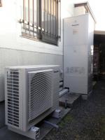 福岡県糸島市曽根　エコキュート工事