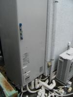 東京都日野市O様邸　エコキュート[施工途中]