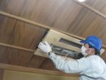 木目パネルを取付！【長野県長野市省エネエアコン工事】【長野県長野市電気工事】【長野県長野市太陽光発電工事】【長野県長野市蓄熱暖房器工事】【長野県長野市オール電化工事】エコ電化ＪＰ【大光電気商会】