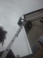 東京都　渋谷区笹塚　　集合住宅に地デｼﾞ工事