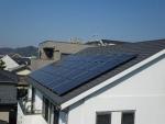 平塚市　Ｎ様邸　ｻﾝﾖｰ製太陽光発電システム　導入