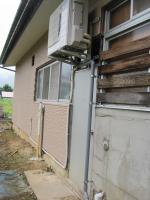 ドレン配管完了です！【長野県長野市エコキュート工事】【長野県長野市オール電化工事】エコ電化jp【大光電気商会】