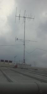 東京都杉並区和泉にて地デジアンテナ工事