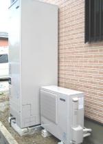 静岡県浜松市　三菱エコキュート　設置
