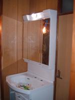 大阪府豊中市Ｕ様　洗面化粧台取付工事