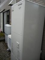 栃木県小山市M様邸オール電化工事　エコキュート