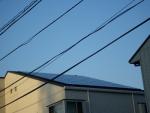 横浜市　S様邸　サンヨー製太陽光発電システム導入