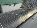 太陽光発電SANYO HIT5.52kwその2（東京都狛江市）
