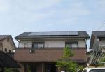 愛知県愛西市　サンヨー太陽光発電システム　HIT設置