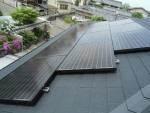 京田辺市・石井さま邸宅【東芝/太陽光発電モジュール】施工完了