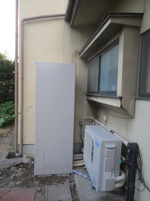 石油ボイラーをエコキュートに交換します！（安曇野市）エコ電化本舗㈱大光電気商会