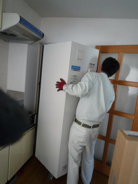 マンションの電気温水器を交換します！（長野市）エコ電化本舗㈱大光電気商会