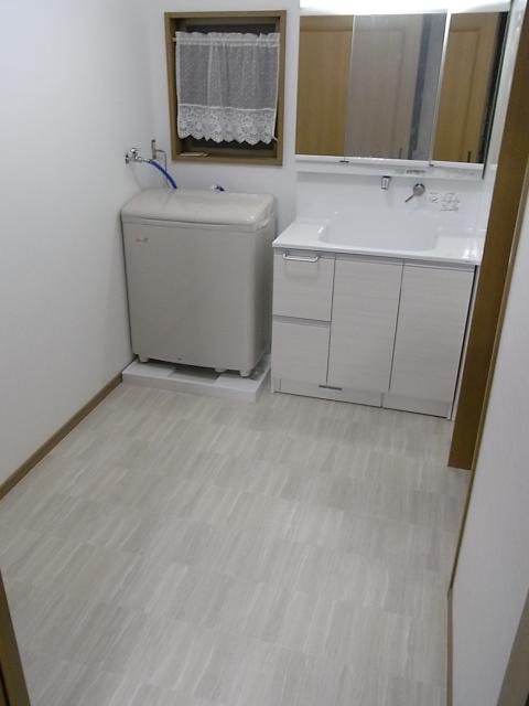 洗面所のリフォーム｜福岡県糸島市志摩Ｉ様邸