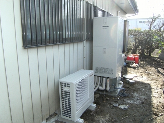 埼玉県深谷市 K様邸　エコキュート工事
