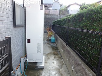 福岡県筑紫郡 T様邸　エコキュート
