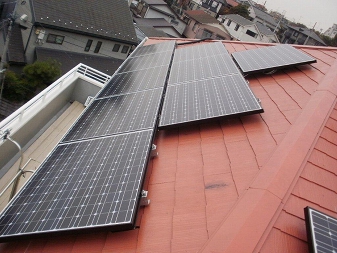 神奈川県横浜市 K様邸　太陽光発電システム