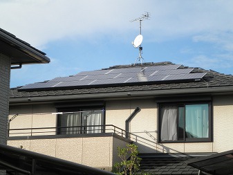 福岡県久留米市 N様邸　太陽光発電システム