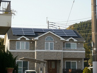 宮崎県日南市 H様邸　太陽光発電システム