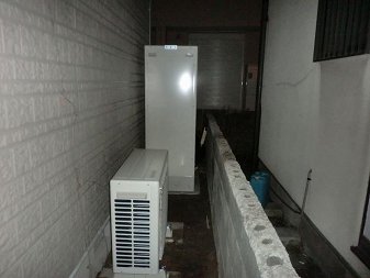 福岡県福岡市 H様邸　エコキュート設置工事