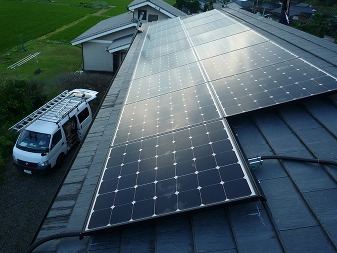 熊本県球磨郡 G様邸　太陽光発電システム