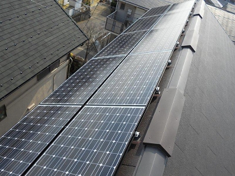 神奈川県横浜市 K様邸　太陽光発電システム設置工事