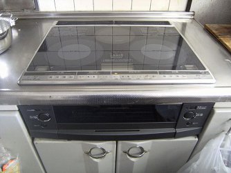 千葉県野田市 I様邸　IHクッキングヒーター設置工事