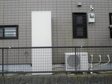 福岡県久留米市 M・H様　エコキュート設置工事