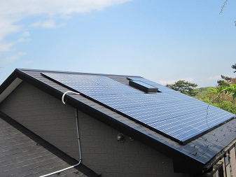 神奈川県横浜市 K様邸　太陽光発電システム設置工事