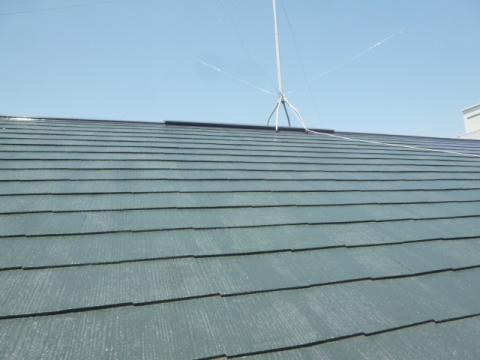 屋根塗装完工