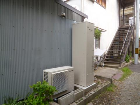 新設浴室完成ｴｺも設置