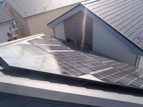埼玉県吉川市S様邸《太陽光設置工事》