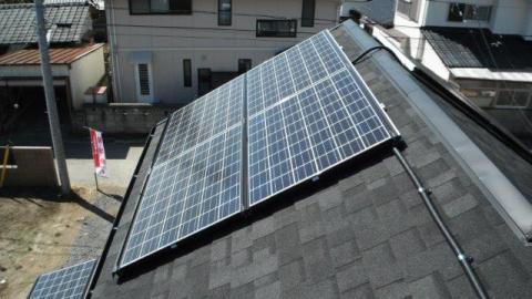 茨城県日立市Ｔ様邸《太陽光設置工事》