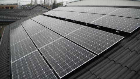 埼玉県越谷市A様邸《太陽光設置工事》