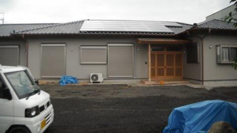 茨城県東茨城群Ｔ様邸《太陽光設置工事》