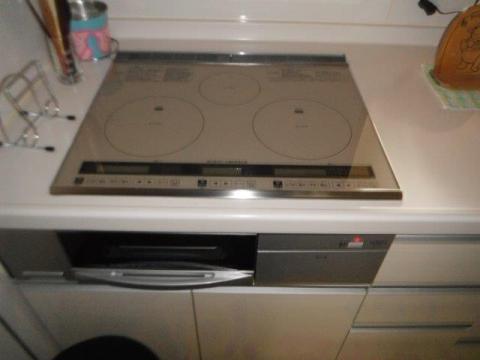 埼玉県北足立郡I町K様邸《IHクッキングヒーター設置工事》