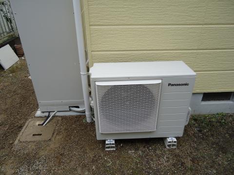 豊能郡豊能町希望ヶ丘Ｉ様のオール電化工事（エコキュート編）です。