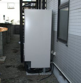 群馬県渋川市北橘町　Iさま邸　 オール電化工事　（エコキュート・IH)