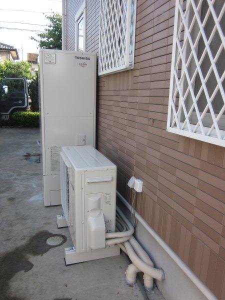 群馬県伊勢崎市S様邸　エコキュート