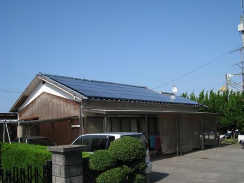 太陽光発電　施工事例