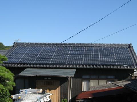 太陽光発電　施工事例