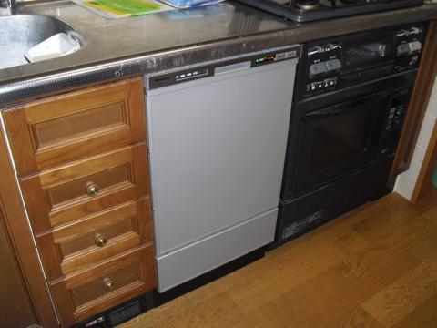 兵庫県尼崎市Ｎ様　食器洗い乾燥機工事