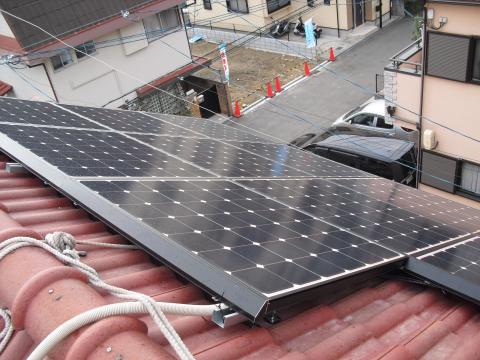 兵庫県宝塚市Ｏ様　太陽光発電工事