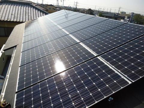 群馬県伊勢崎市O様邸　太陽光発電システム