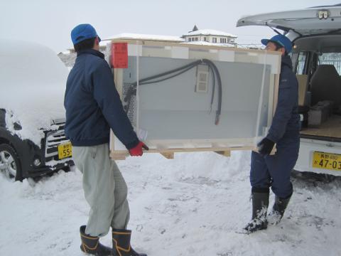 多雪ですべします【長野県長野市蓄熱暖房器工事】【長野県長野市オール電化工事】街の工事屋さん・エコ電化ＪＰ【大光電気商会】
