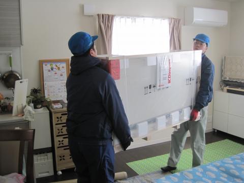 壁に気を付けてね【長野県長野市蓄熱暖房器工事】【長野県長野市オール電化工事】街の工事屋さん・エコ電化ＪＰ【大光電気商会】