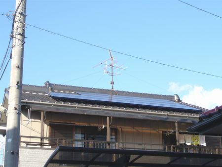 愛知県　太陽光発電システム設置