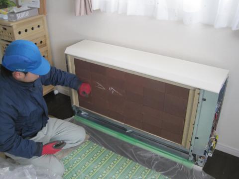 組込は完了しました【長野県長野市蓄熱暖房器工事】【長野県長野市オール電化工事】街の工事屋さん・エコ電化ＪＰ【大光電気商会】