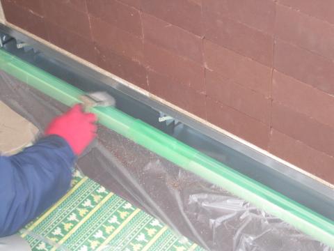 仕上げ清掃をします【長野県長野市蓄熱暖房器工事】【長野県長野市オール電化工事】街の工事屋さん・エコ電化ＪＰ【大光電気商会】